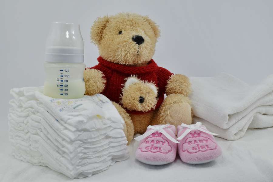 cotton, decoration, diaper, gift, innocence 