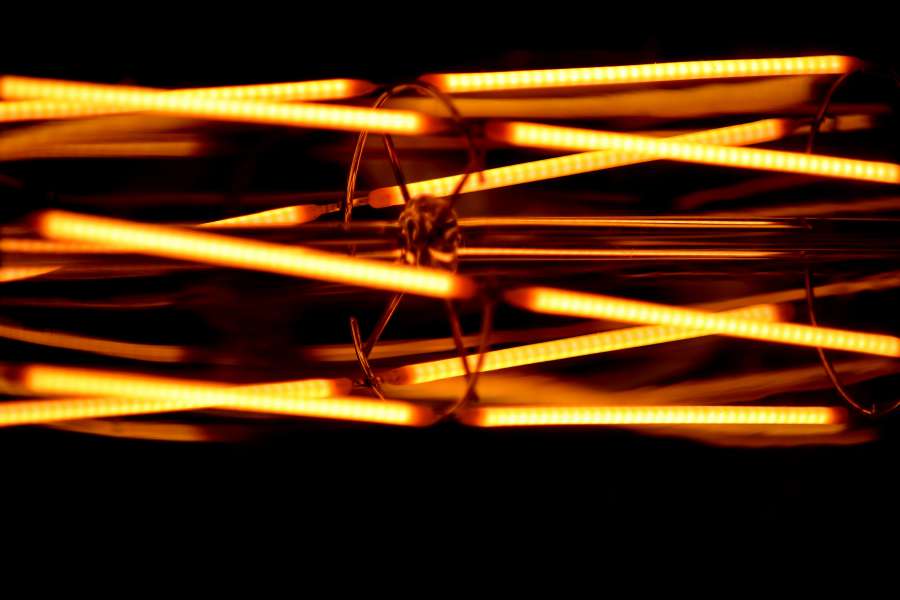 detail, light bulb, abstract, wire, digital 