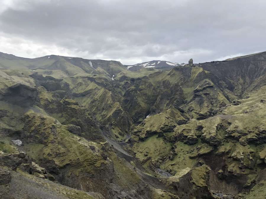 foggy, ?landscape?, mountain peak, mountains 