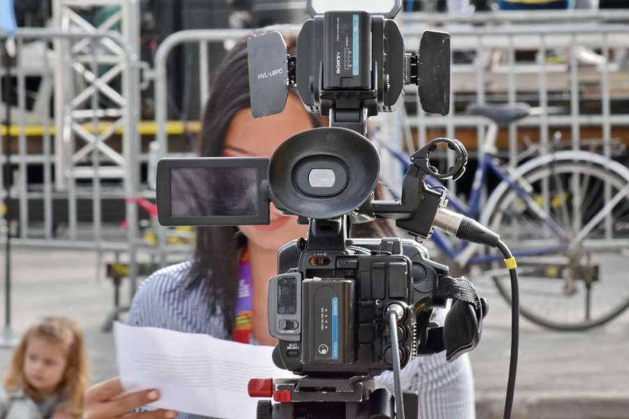 videocámara, cámara, periodismo, periodista