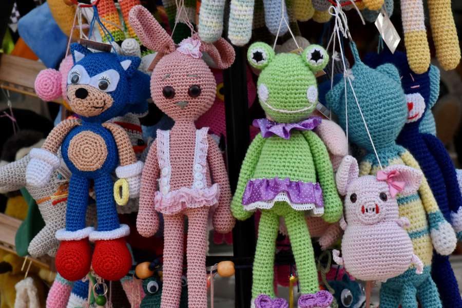craft, dolls, handmade, knitwear, doll, wool 