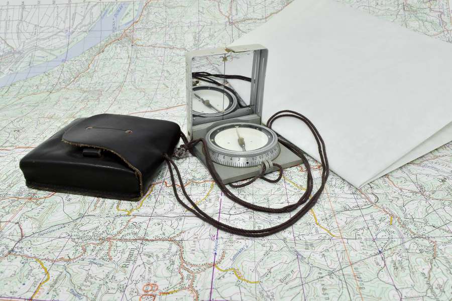compass, navigation, planting, trip, device 