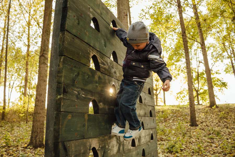 playground, climbing, child, boy, playful 