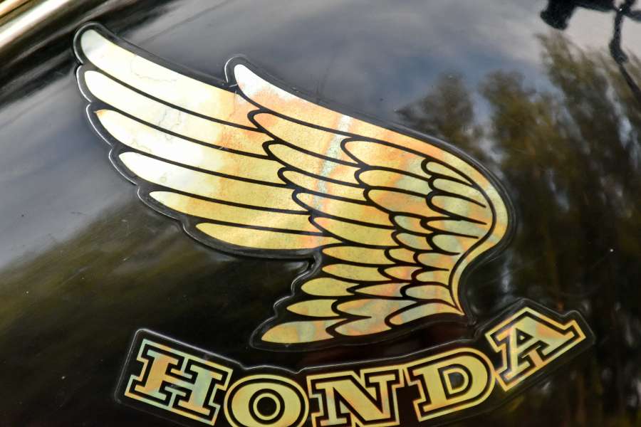 famoso, japonês, motocicleta, sinal, asas