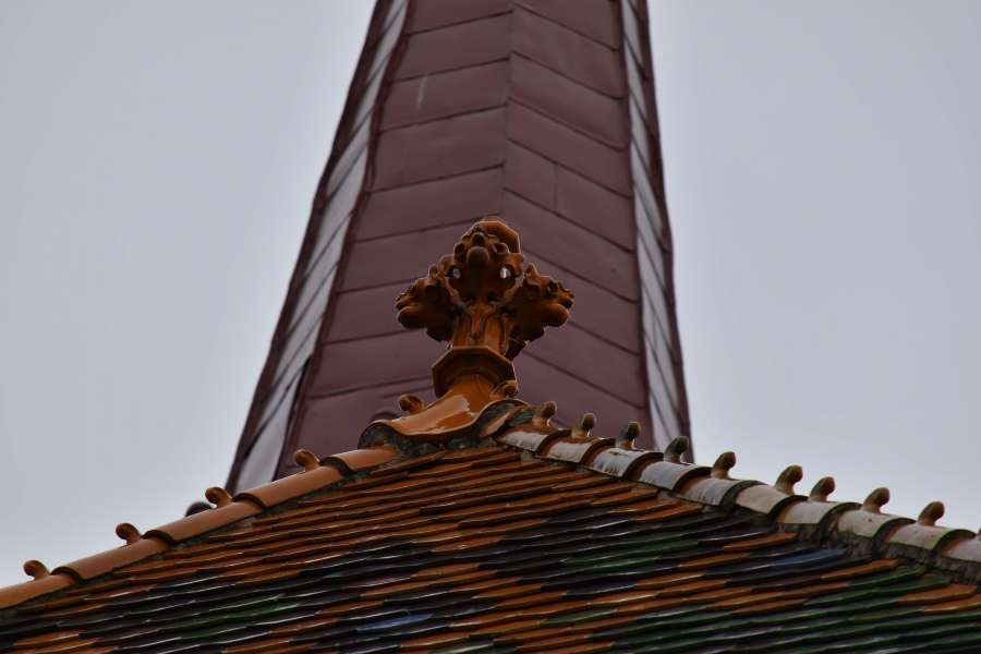 ceramics, church, church tower, decoration 