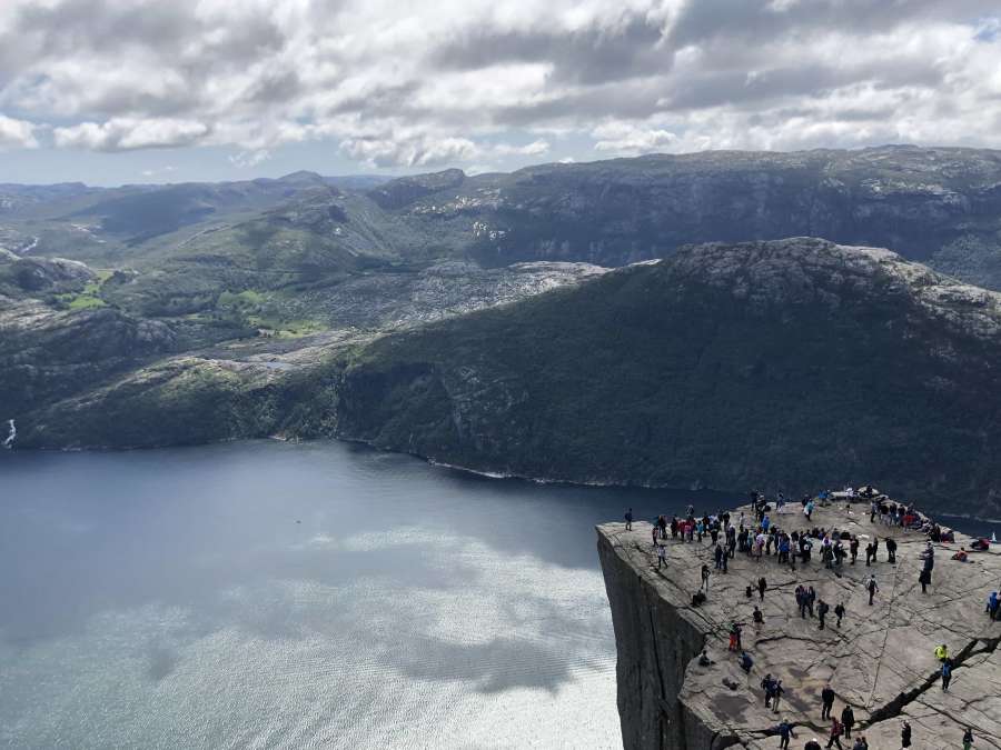 crowd, high land, tourist attraction 