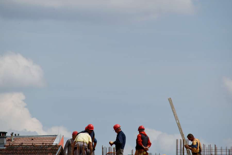 construction worker, industrial, outdoors 