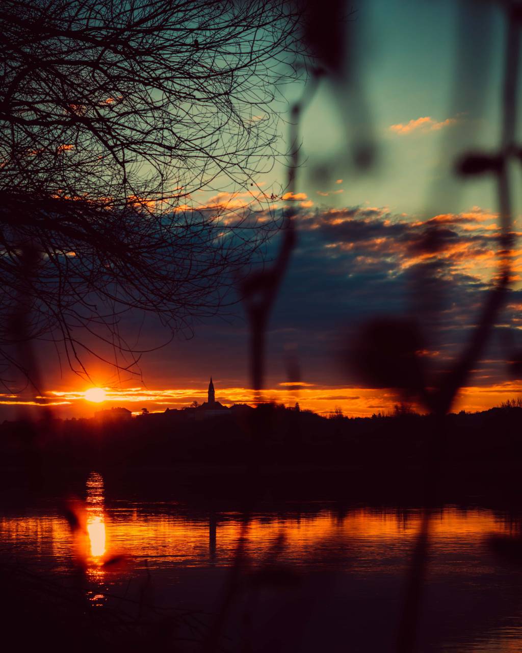 amaneceres, crepúsculo, paisaje, majestuoso, amanecer