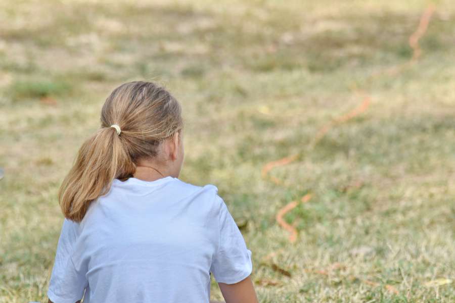 blonde hair, countryside, hairstyle, pretty 
