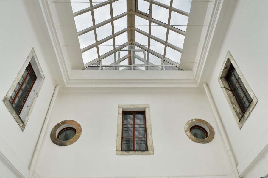 architectural style, atrium, museum 
