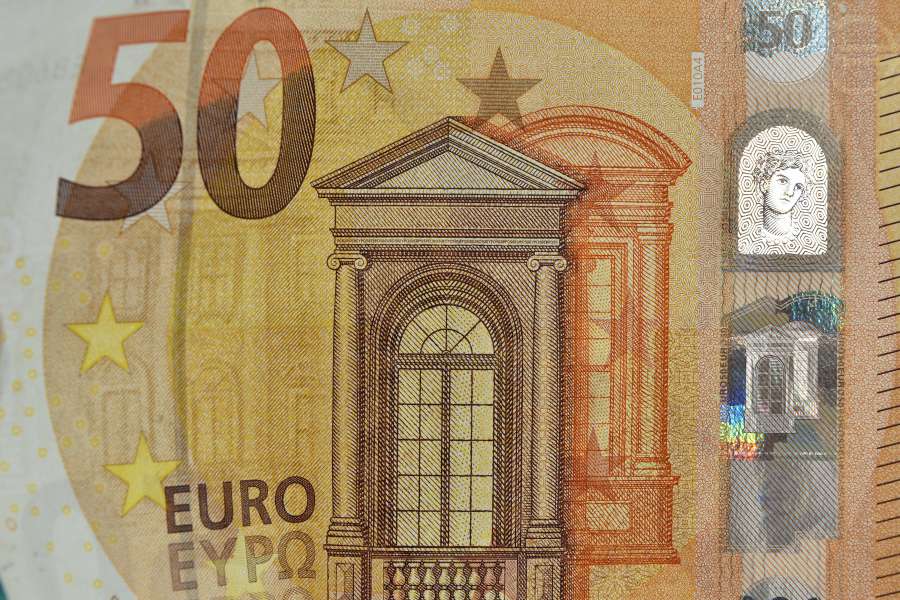 euro, European, paper money, union 