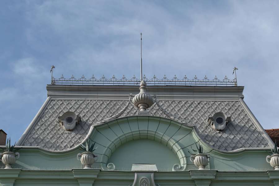baroque, museum, roof, facade, architecture 