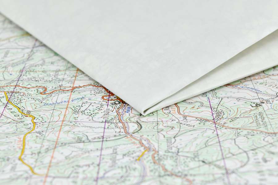 geography, location, map, paper, document 
