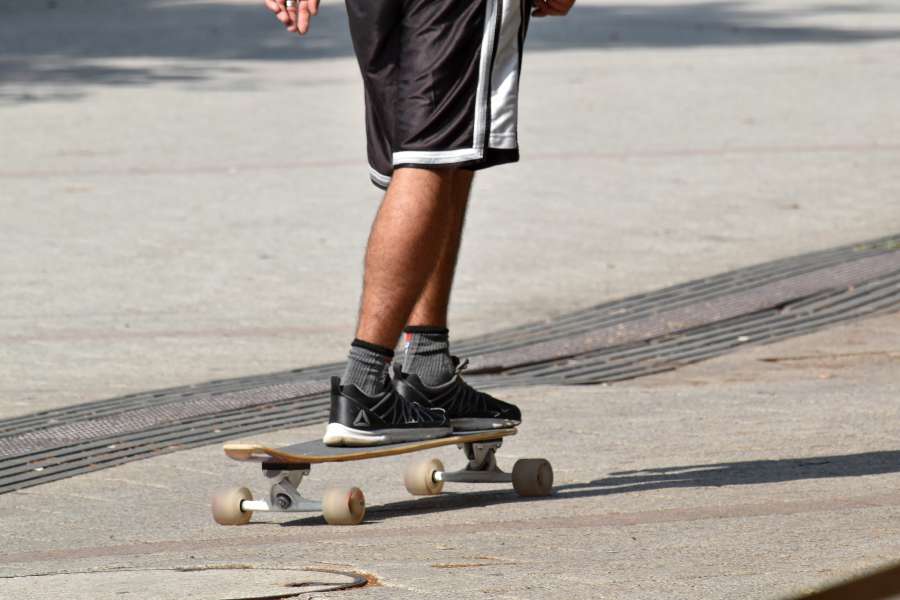 skateboard, skateboarding, sneakers, street 