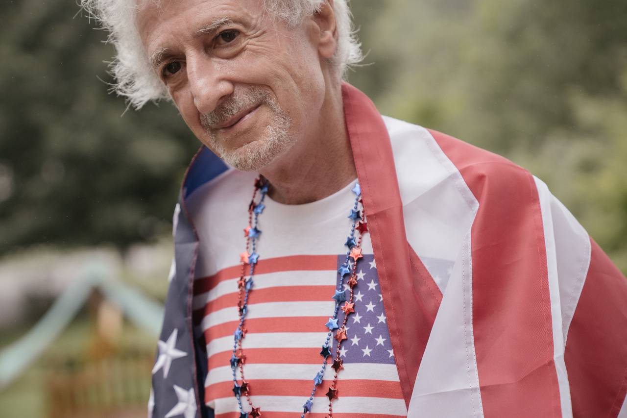 USA, America, flag, independence, July4, patriotic, celebration, freedom, stars, stripes, holiday, national, pride, red, white, blue, fireworks, democracy, country, banner, liberty, people, man one person, July 4, 