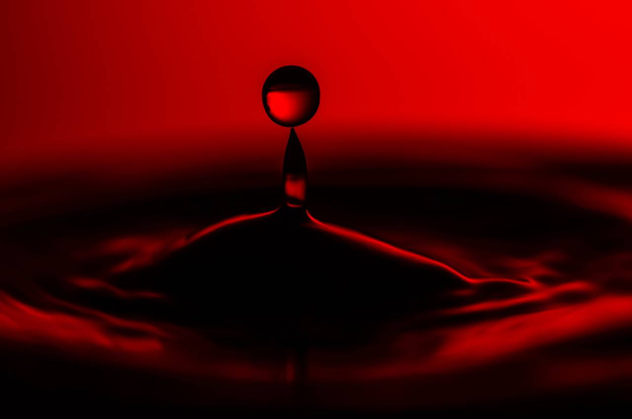 Drop, Falling, Reddish, Background, Liquid, Splash, Close-up, Texture, Motion, Color, Drip, Abstract, Surface, Blurred, Impact, 