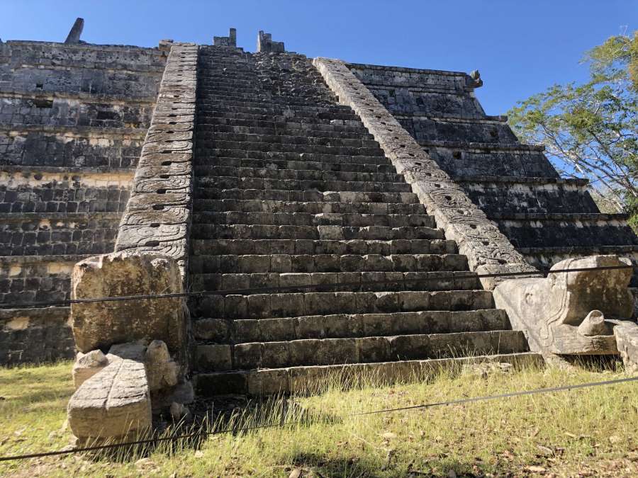 fortification, stairs, tourist attraction 