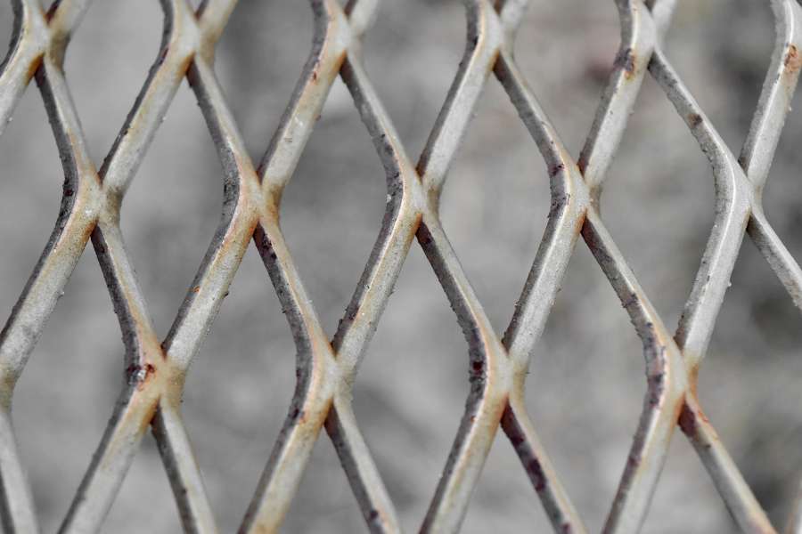 fence, iron, steel, barrier, pattern 