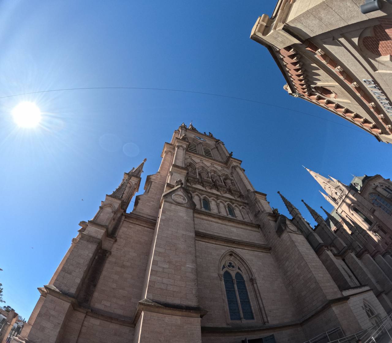 Catholic, Basilica, Our Lady of Lujan, Argentina, Religious, Architecture, Pilgrimage, Shrine, Faith, Christianity, Iconic, Sacred, Patron Saint, Miracles, Devotion, Ornate, Spiritual, Marian Apparition, Romanesque, Worship, Lujan, Cathedral, Facade, Low Angle, 