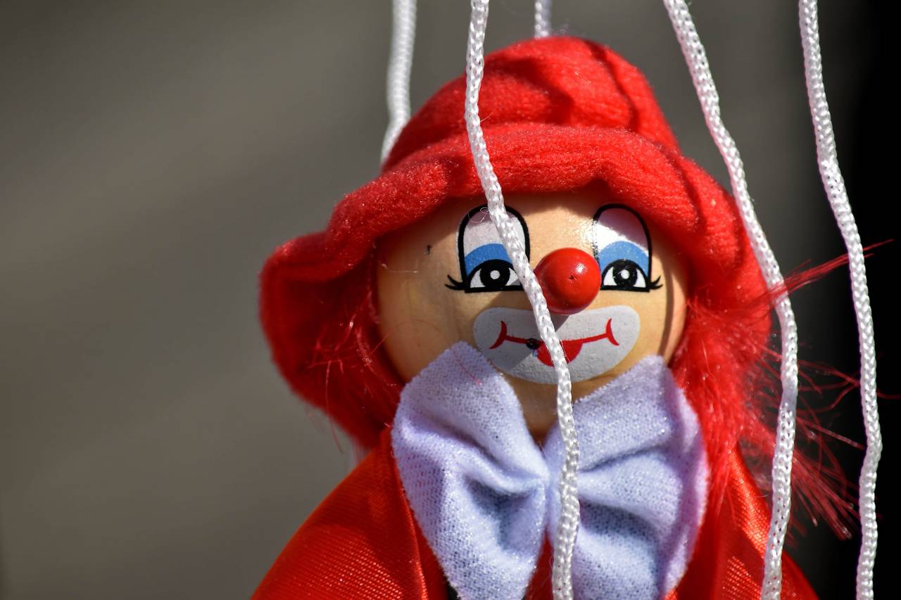 clown, doll, funny, handmade, hat, toy 