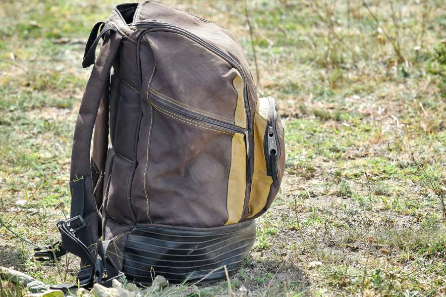 baggage, luggage, material, backpack 