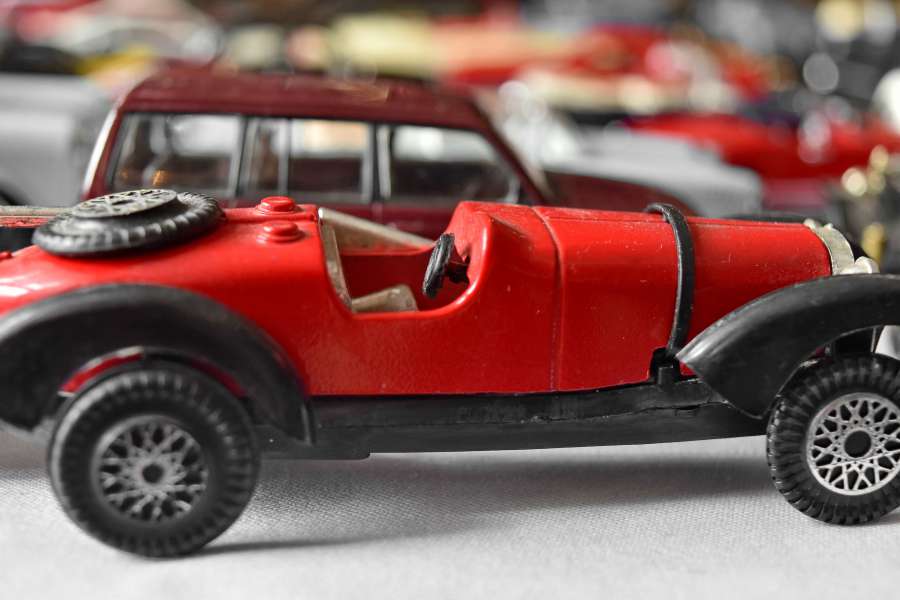 car, nostalgia, red, toys, automobile 
