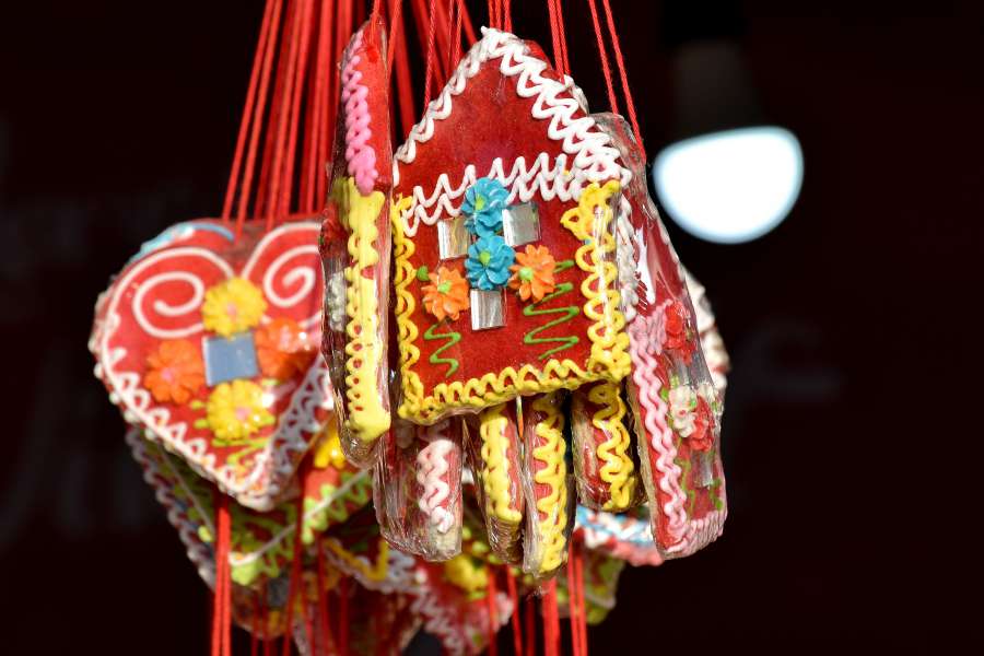colorful, delicious, gifts, gingerbread 