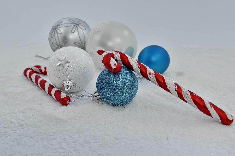 navidad, colorido, decoración, fiesta