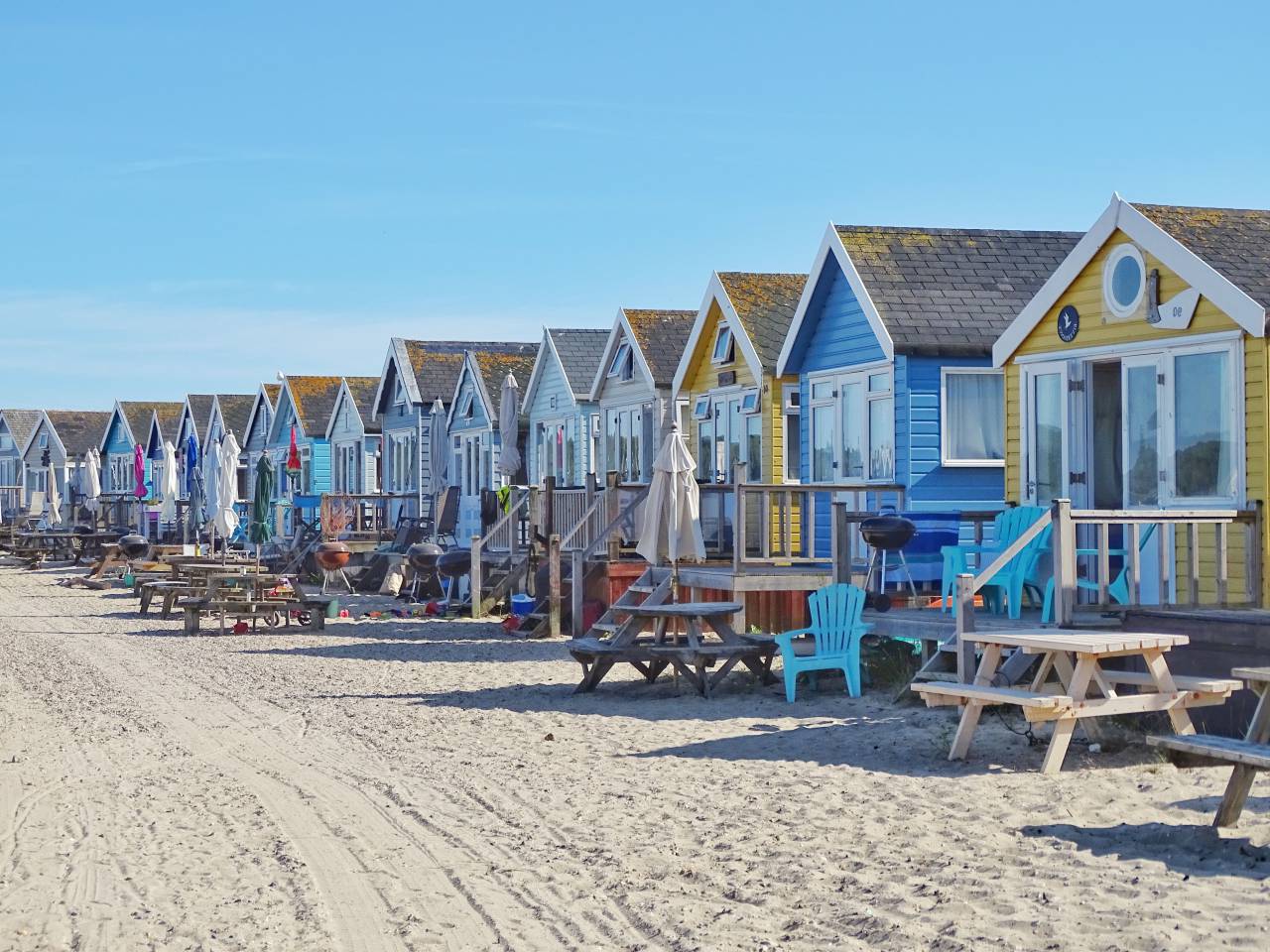beach, house, England, United Kingdom, Coast, Shore, Tiny House,  