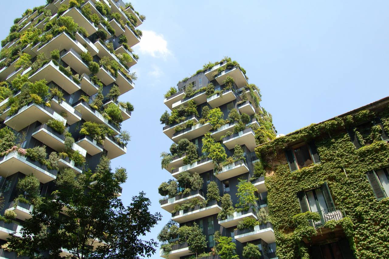arquitectura, edificio, infraestructura, azul, cielo, verde, planta, naturaleza, árbol,
