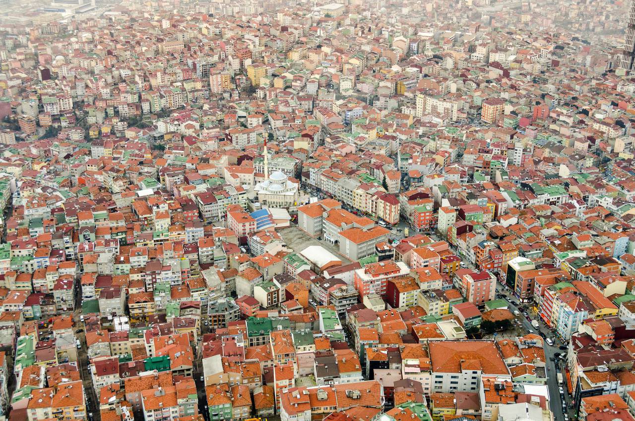 arquitectura, edificio, infraestructura, residencias, aéreo, vista, ciudad, comunidad,