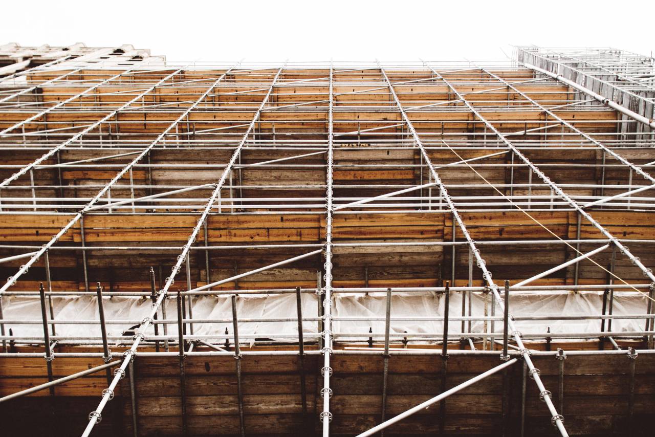 andamio, arquitectura, construcción, infraestructura,