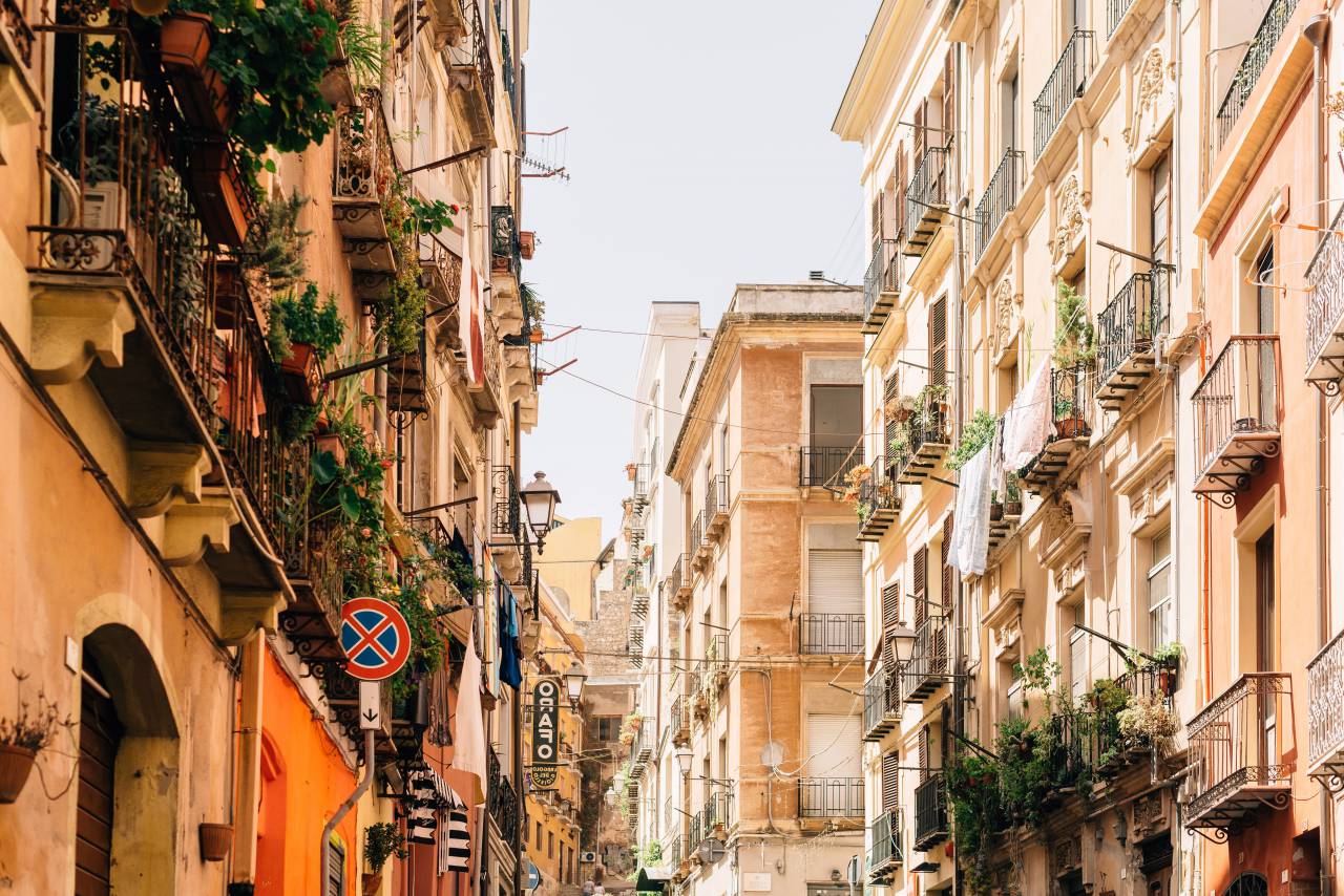 city, town, apartments, buildings, architecture, balconies, houses, homes, signs, urban
, 