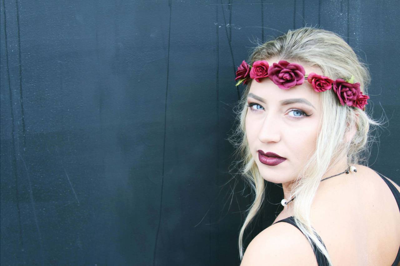 flor, moda, niña, mujer, modelo, retrato, bonita, cabello, belleza, joven, pose, cara, peinado, maquillaje, moda, gente, hembra,