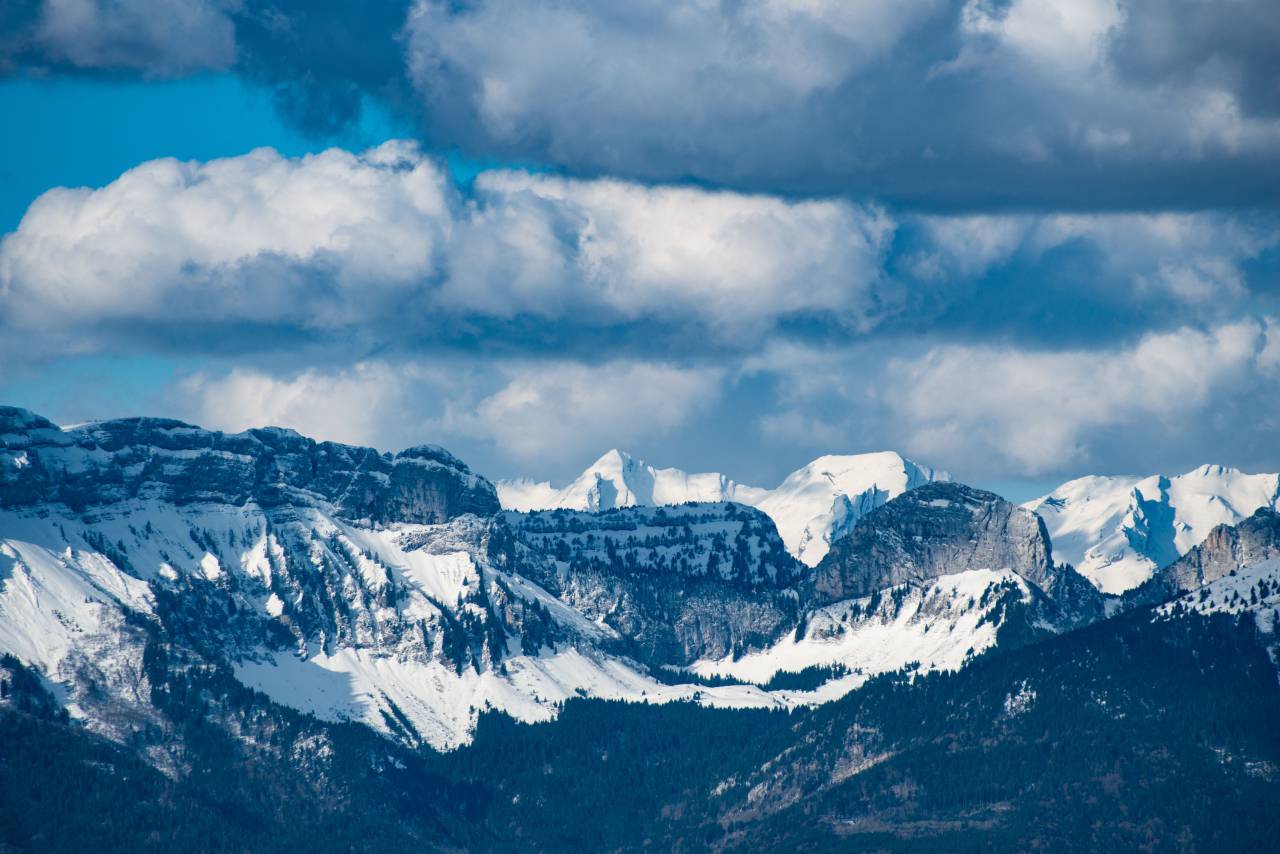 mountains, snow, ice, winter, cold, mont blanc, switzerland, ski, skiing, ice, landscape, nature, clouds
, 