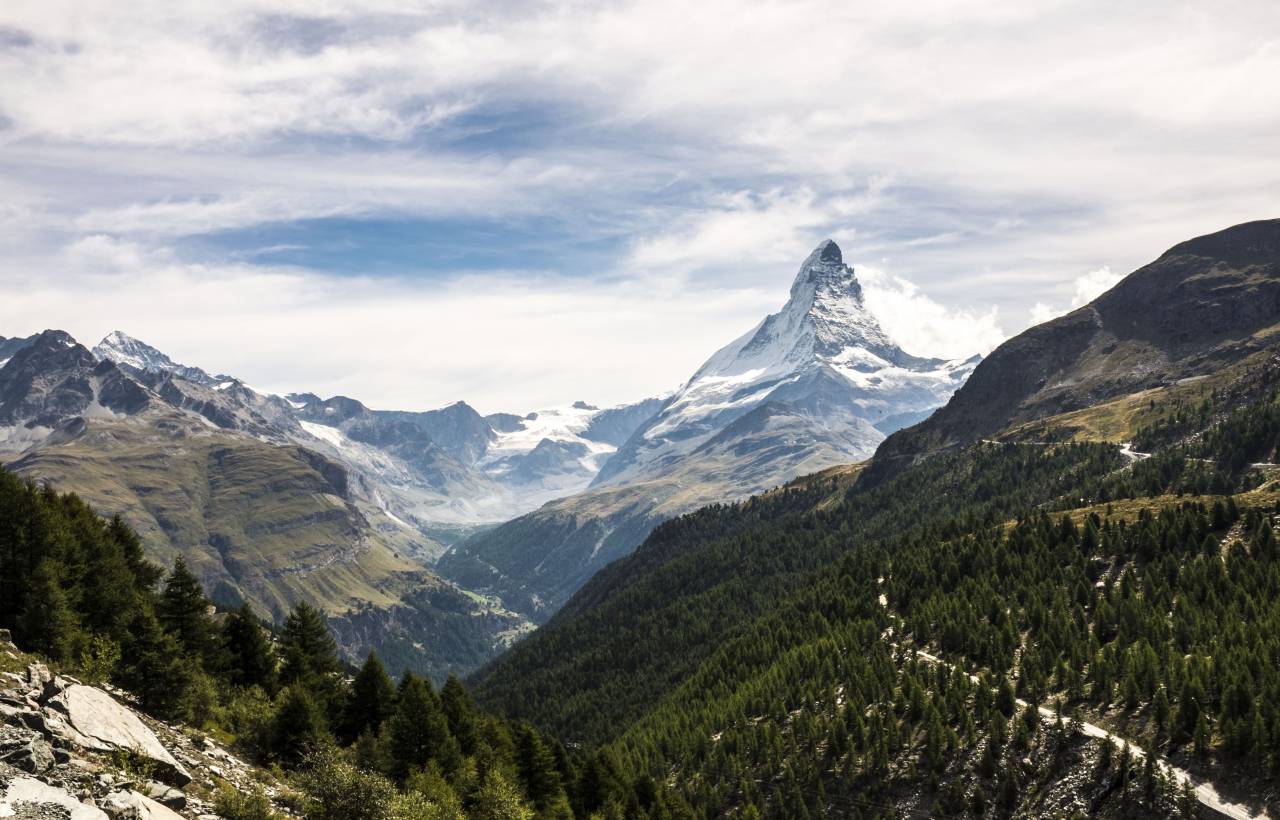 nature, landscape, aerial, travel, adventure, trek, hike, climb, mountain, clouds, sky, woods, forest, trees, peak, summit
, 