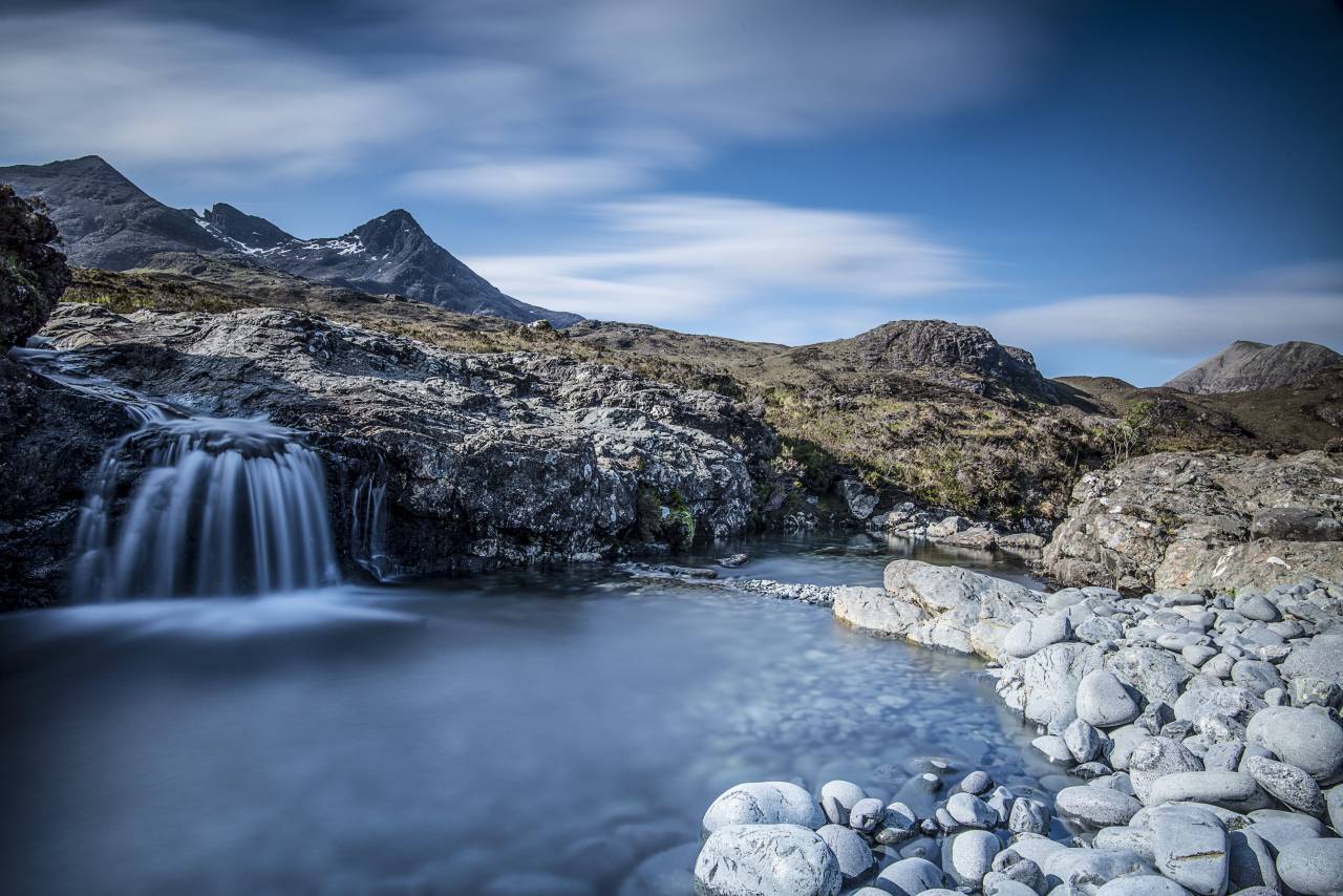 nature, landscape, water, trees, sea, ocean, blue, sky, clouds, travel, adventure, rocks, falls, mountain, hills
, 