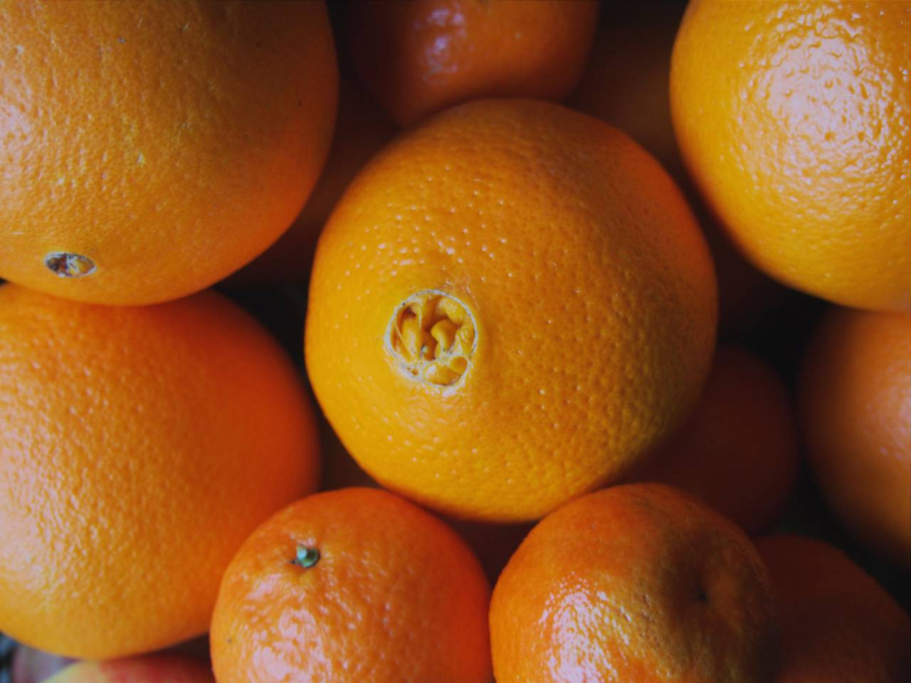naranjas, frutas, comida sana, clementinas,