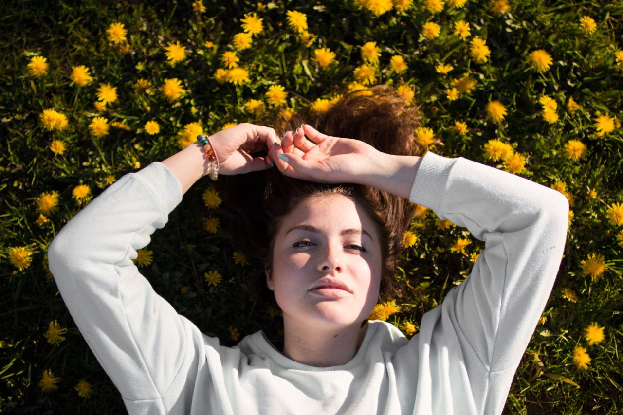people, girl, woman, yellow, flowers, garden, field, farm, nature, plant
, 