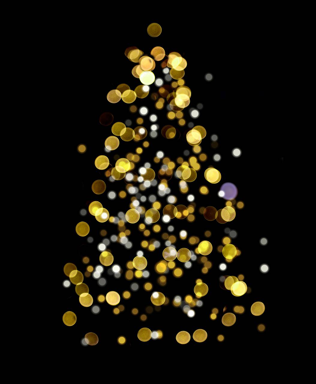 vacaciones, fondo, navidad, negro, árbol, superposición, luz, abstracto, celebración, telón de fondo, espacio de copia, árbol de navidad, diciembre,