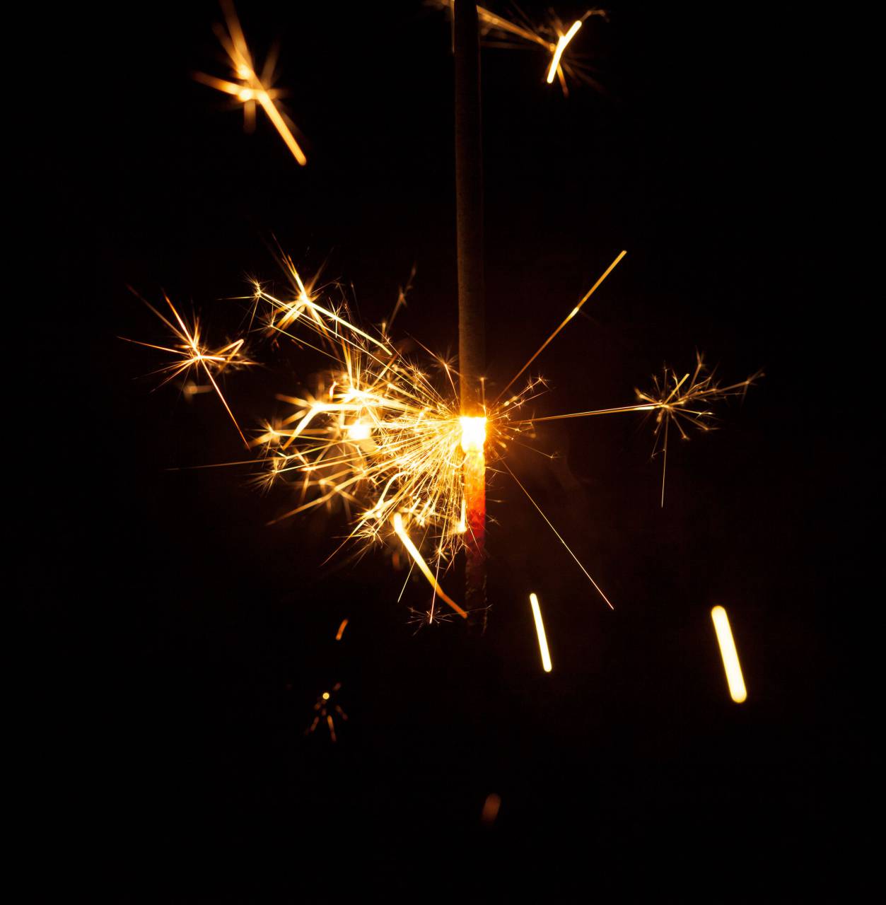 Lit Sparkle, Black Background, Overlay, Celebration, Light, Festive, Object, flare, sparkler, lit, bright, nobody, no people, pyrotechnics, 