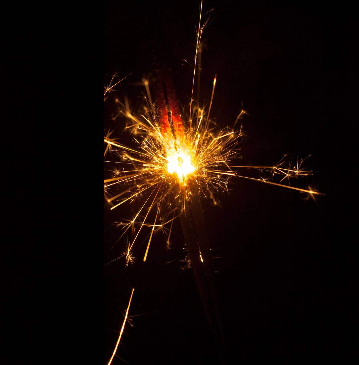 Lit Sparkle, Black Background, Overlay, Celebration, Light, Festive, Object, flare, sparkler, lit, bright, nobody, no people, pyrotechnics, 