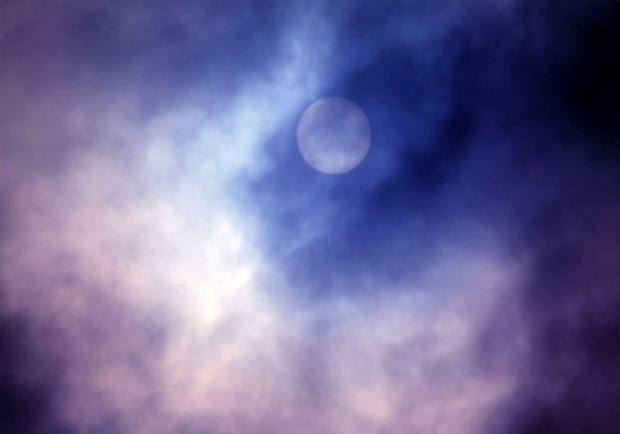 sky, night, moon, blue, background, dark, landscape, moonlight, nature, bright, light, galaxy, black, glowing, astrology, scene, twilight, dusk, fog, planet, science, star, silhouette, midnight, illuminated, horizon, lunar, abstract, round, satellite, time, beautiful, sparkle, phase, full moon, 