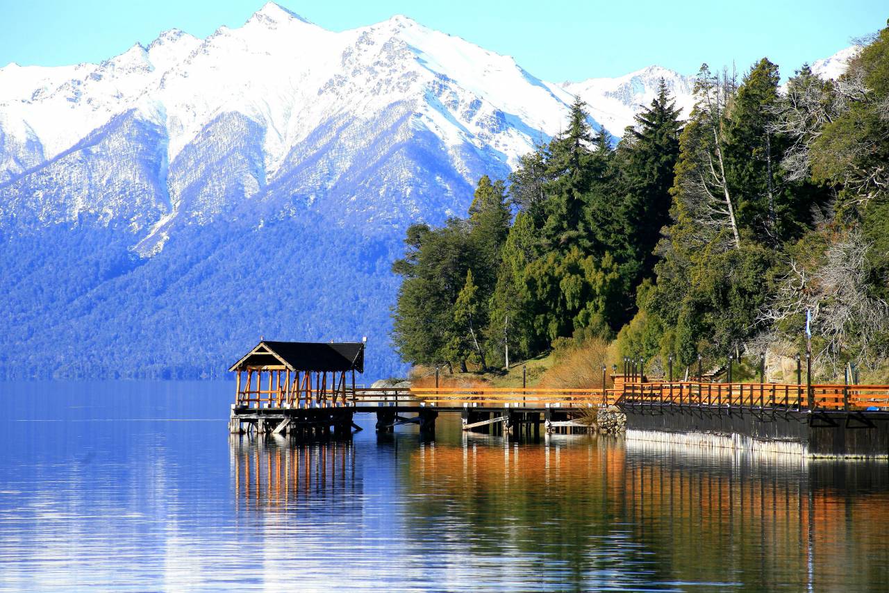 🥇 Imagen de Lago Nahuel Huapi en Bariloche en Paragonia, Argentina ...