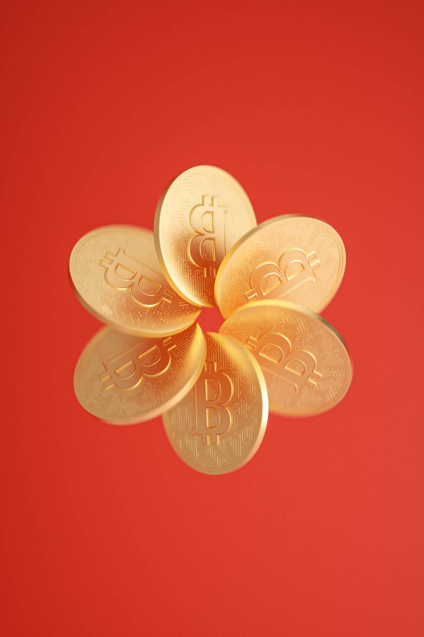 bitcoin;coin;red;Backgrounds,backgrounds,coin,currency,gold,close-up,wealth,finance,shiny, 