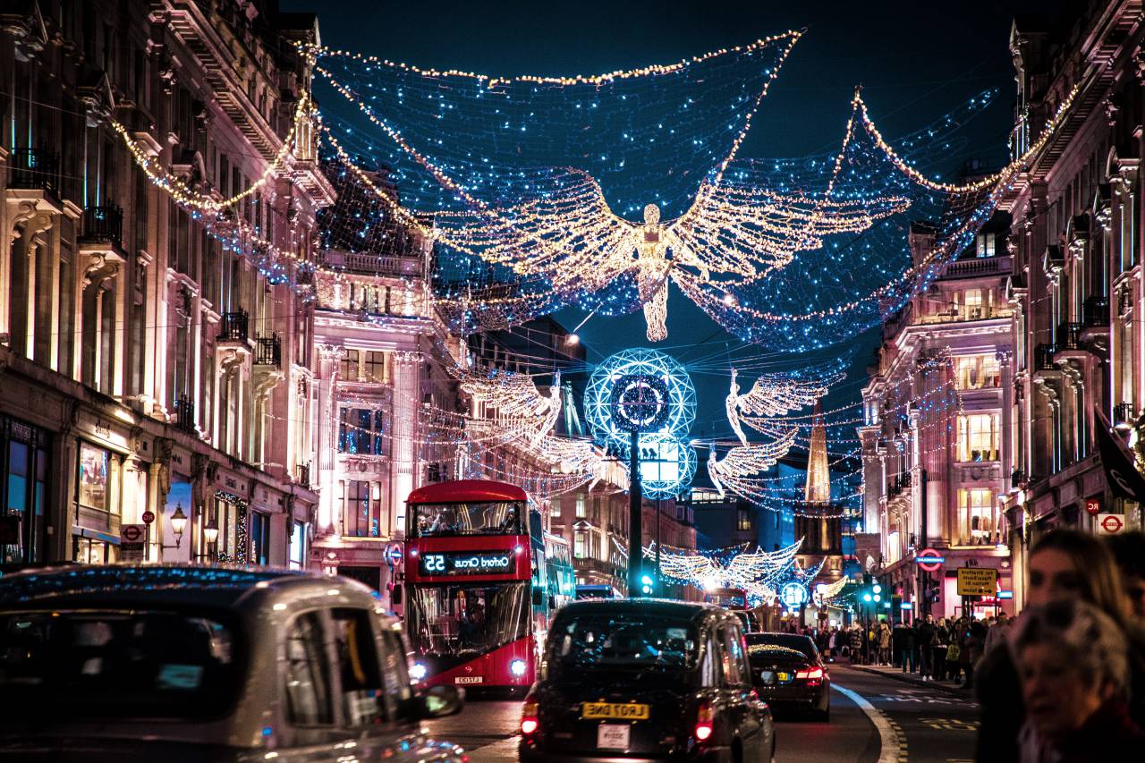 christmas, night, london, street, decoration, winter, england, europe, city, holiday, xmas, red, illuminated, season, bus, uk, transport, architecture, festive, lights, urban, famous, celebration, background, motion, neon, travel, english, illumination, public, evening, light, shopping, blur, people, sightseeing, building, celebrate, blurred, town, taxi, exterior, regent, new, old, year, facade, oxford, visit, seasonal, 