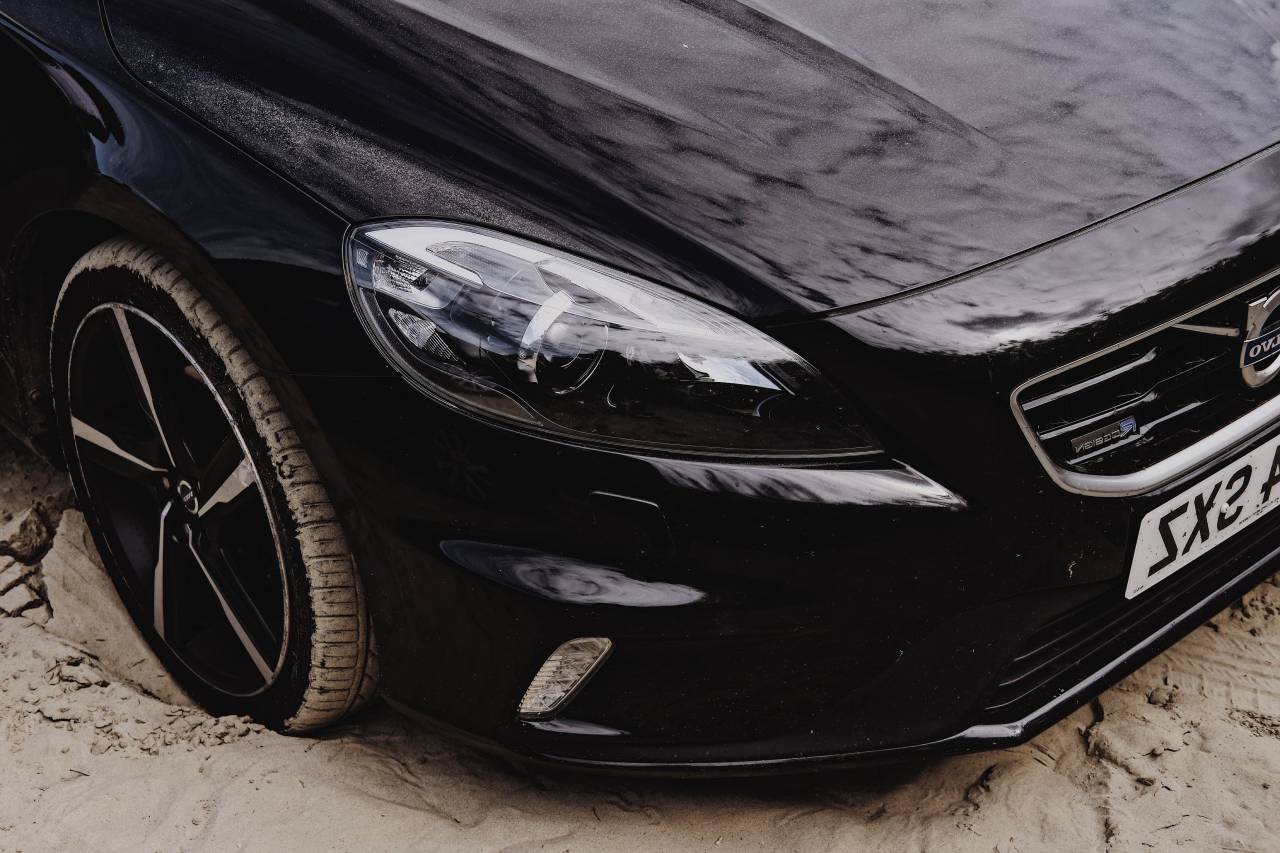 Negro, coche, tierra, vehículo, viaje, viaje, carretera, transporte, al aire libre,