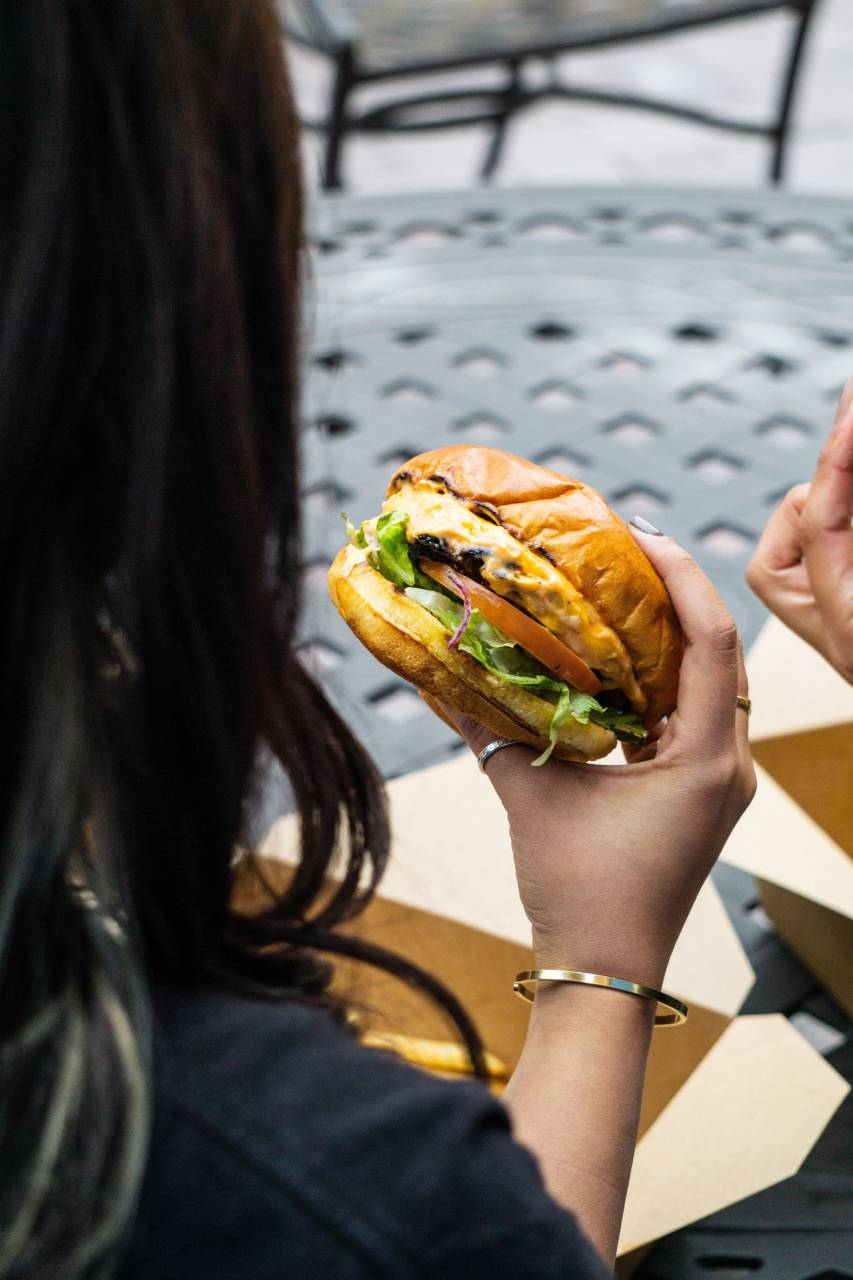 food, burger, fast, hamburger, people, unhealthy, woman, sandwich, person, young, lifestyle, beautiful, hungry, eating, happy, female, lunch, meal, girl, background, diet, american, holding, portrait, fastfood, snack, junk, healthy, adult, smiling, cheeseburger, face, eat, nutrition, dinner, fat, human, hand, dieting, beauty, tasty, white, drink, women, biting, hair, casual, pretty, caucasian, 