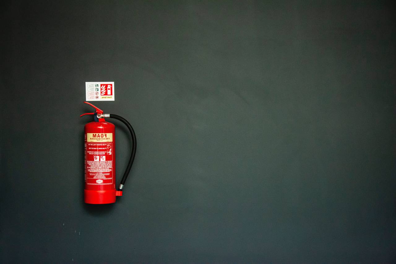 Flame, safety, prevention, suppressant, red, emergency, equipment, hose, nozzle, cylinder, extinguish, firefighting, hazard, security, evacuate, precaution, response, handle, pressure, safety pin, discharge, chemical, control, safety device, alert, precautionary, emergency tool, 